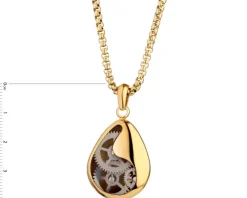 Naszyjnik ze stali szlachetnej