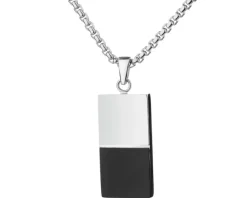 Naszyjnik ze stali szlachetnej