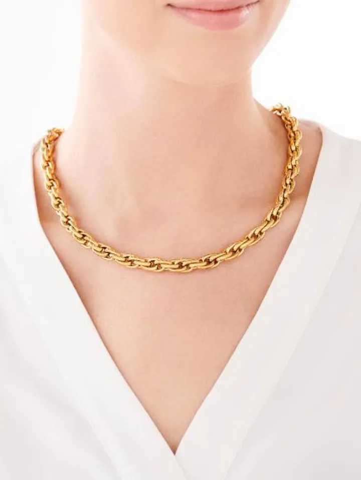 Naszyjnik ze stali szlachetnej