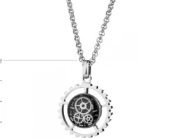 Naszyjnik ze stali szlachetnej