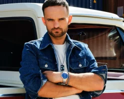 Naszyjnik ze stali szlachetnej - nieśmiertelnik, mapa świata