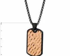 Naszyjnik ze stali szlachetnej