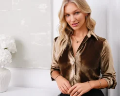 Naszyjnik ze stali szlachetnej z markasytami