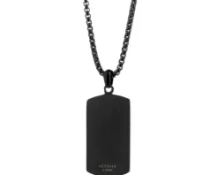 Naszyjnik ze stali szlachetnej - nieśmiertelnik