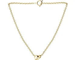 Naszyjnik ze stali szlachetnej z cyrkoniami