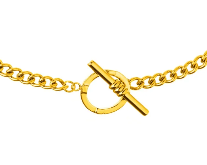 Naszyjnik ze stali szlachetnej