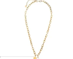 Naszyjnik ze stali szlachetnej z perłą