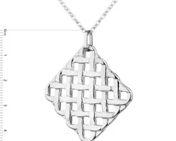 Naszyjnik ze stali szlachetnej