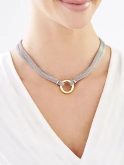 Naszyjnik ze stali szlachetnej