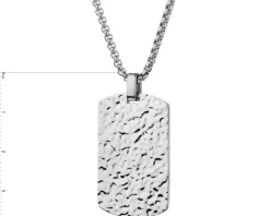 Naszyjnik ze stali szlachetnej