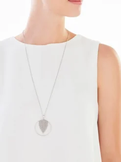 Naszyjnik ze stali szlachetnej