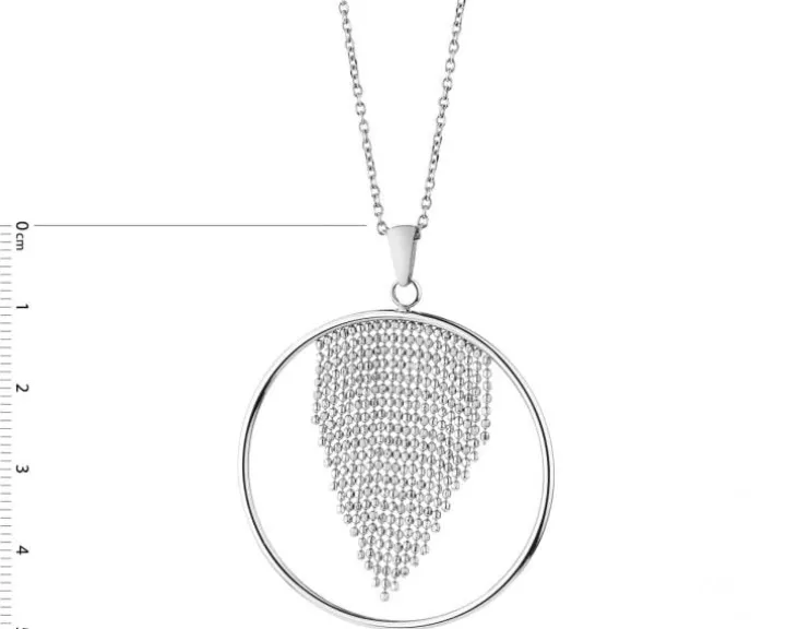 Naszyjnik ze stali szlachetnej