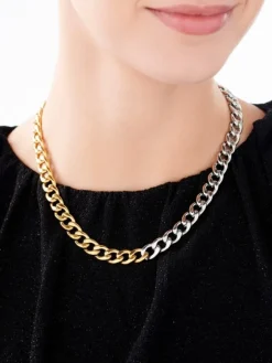 Naszyjnik ze stali szlachetnej