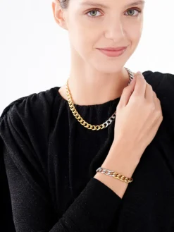 Naszyjnik ze stali szlachetnej