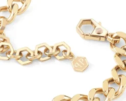 Naszyjnik ze stali szlachetnej z kryształami - Philipp Plein