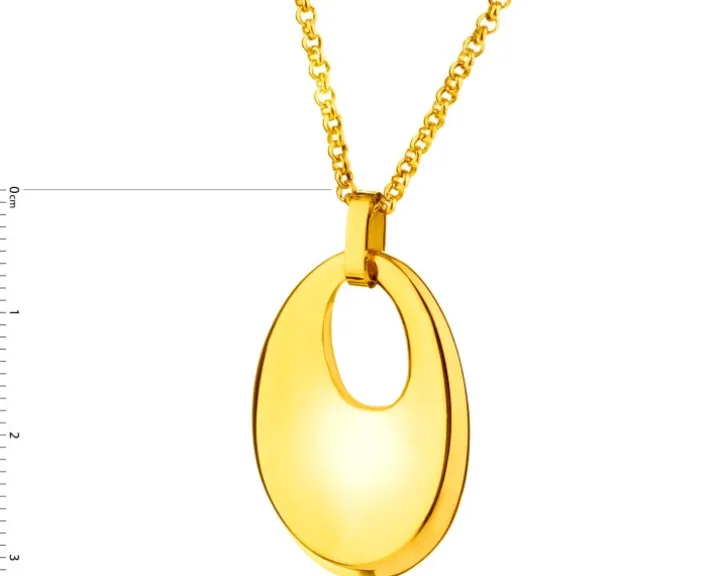 Naszyjnik ze stali szlachetnej