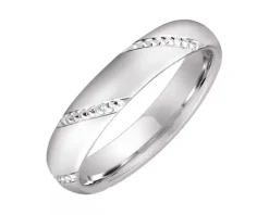 Obrączka srebrna