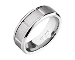 Obrączka ze stali szlachetnej