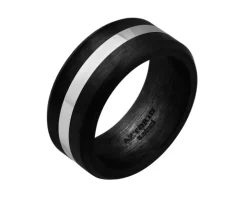 Obrączka ze stali szlachetnej