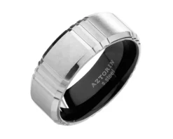 Obrączka ze stali szlachetnej