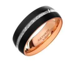 Obrączka ze stali szlachetnej