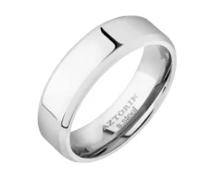 Obrączka ze stali szlachetnej