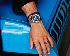 Obrączka ze stali szlachetnej