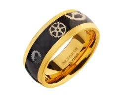 Obrączka ze stali szlachetnej