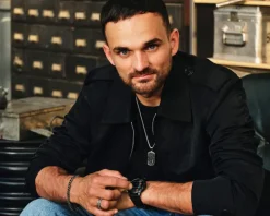 Obrączka ze stali szlachetnej