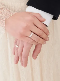 Obrączki Ślubne Apart.  Platyna. Wzór 4/503