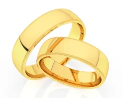 Obrączki Ślubne Apart. Żółte złoto. Wzór 288