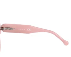 Okulary przeciwsłoneczne damskie, kocie oczy, różowe