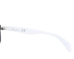 Okulary przeciwsłoneczne damskie, prostokątne, czarne