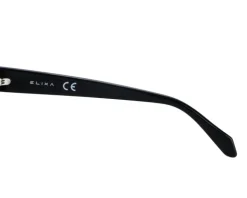 Okulary przeciwsłoneczne damskie, prostokątne, czarne