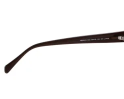 Okulary przeciwsłoneczne damskie, prostokątne, brązowe