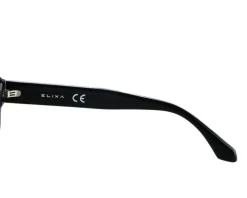 Okulary przeciwsłoneczne damskie, okrągłe, czarne