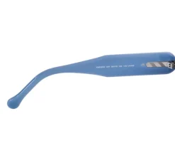 Okulary przeciwsłoneczne damskie, kocie oczy, niebieskie