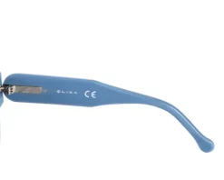 Okulary przeciwsłoneczne damskie, kocie oczy, niebieskie