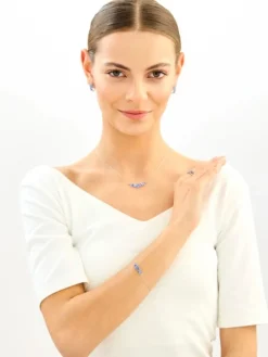 Pierścionek srebrny z cyrkoniami