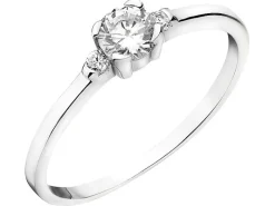 Pierścionek srebrny z cyrkoniami