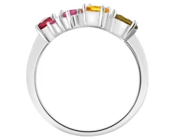 Pierścionek srebrny z cyrkoniami