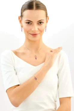 Pierścionek srebrny z cyrkoniami