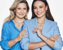 Pierścionek srebrny z cyrkoniami - Eternity