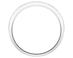 Pierścionek z białego złota z brylantami - 0,19 ct - próba 585