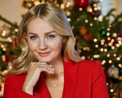 Pierścionek z żółtego złota z diamentami - 0,18 ct - próba 585