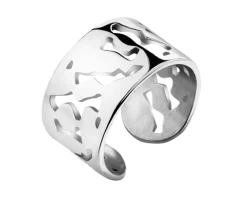 Pierścionek ze stali szlachetnej