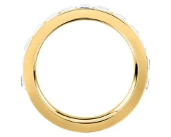 Pierścionek ze stali szlachetnej z cyrkoniami - Karl Lagerfeld