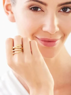 Pierścionek ze stali szlachetnej