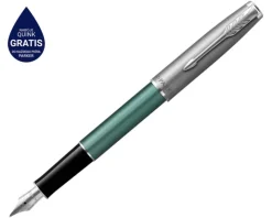 Pióro wieczne Parker Sonnet sand blasted metal green