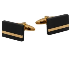 Spinki do mankietów ze stali szlachetnej